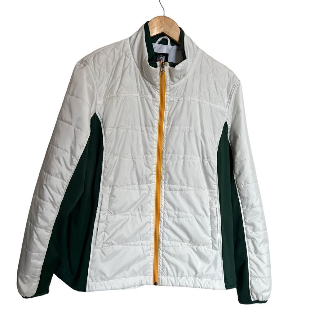 Green Bay Packers Women’s Puffer Jacket Size XXL